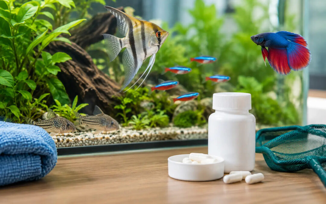 use of antibiotics for fish